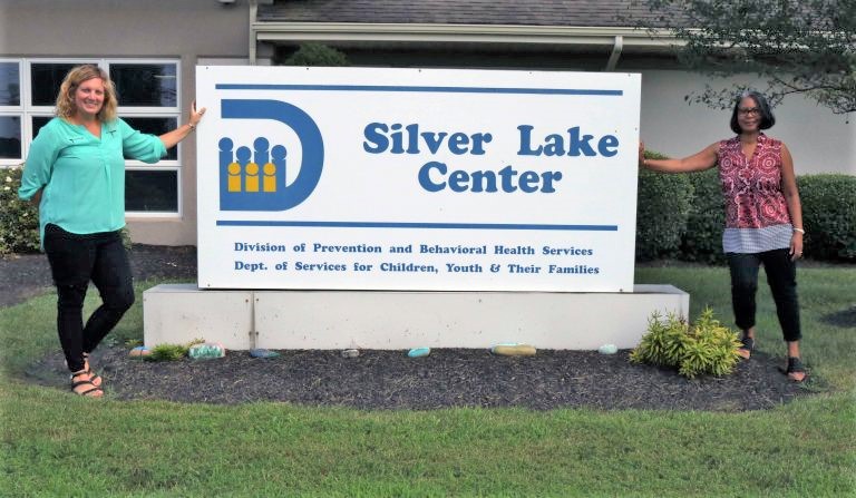 Staff at Silver Lake Center pose for a photo