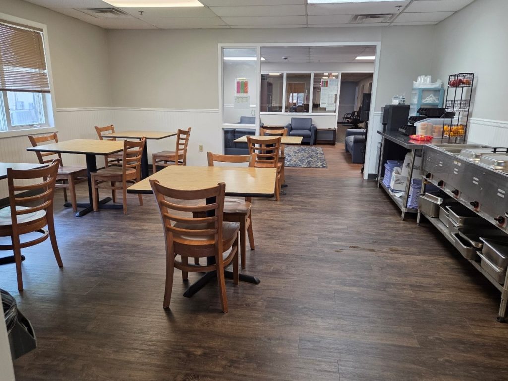 Silver Lake Center dining area