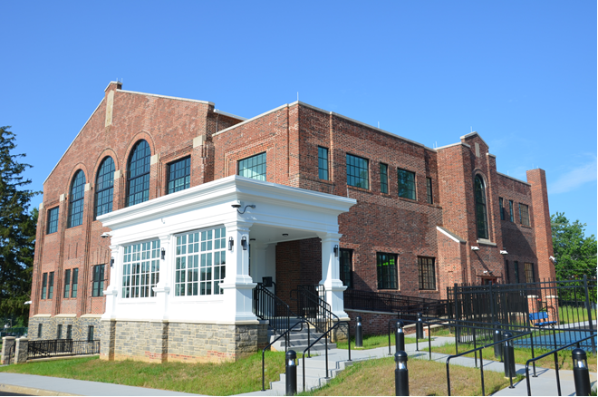 John E. Stevenson Youth Center picture of building's front entrance
