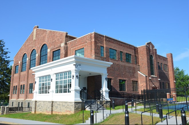 John E. Stevenson Youth Center picture of building's front entrance